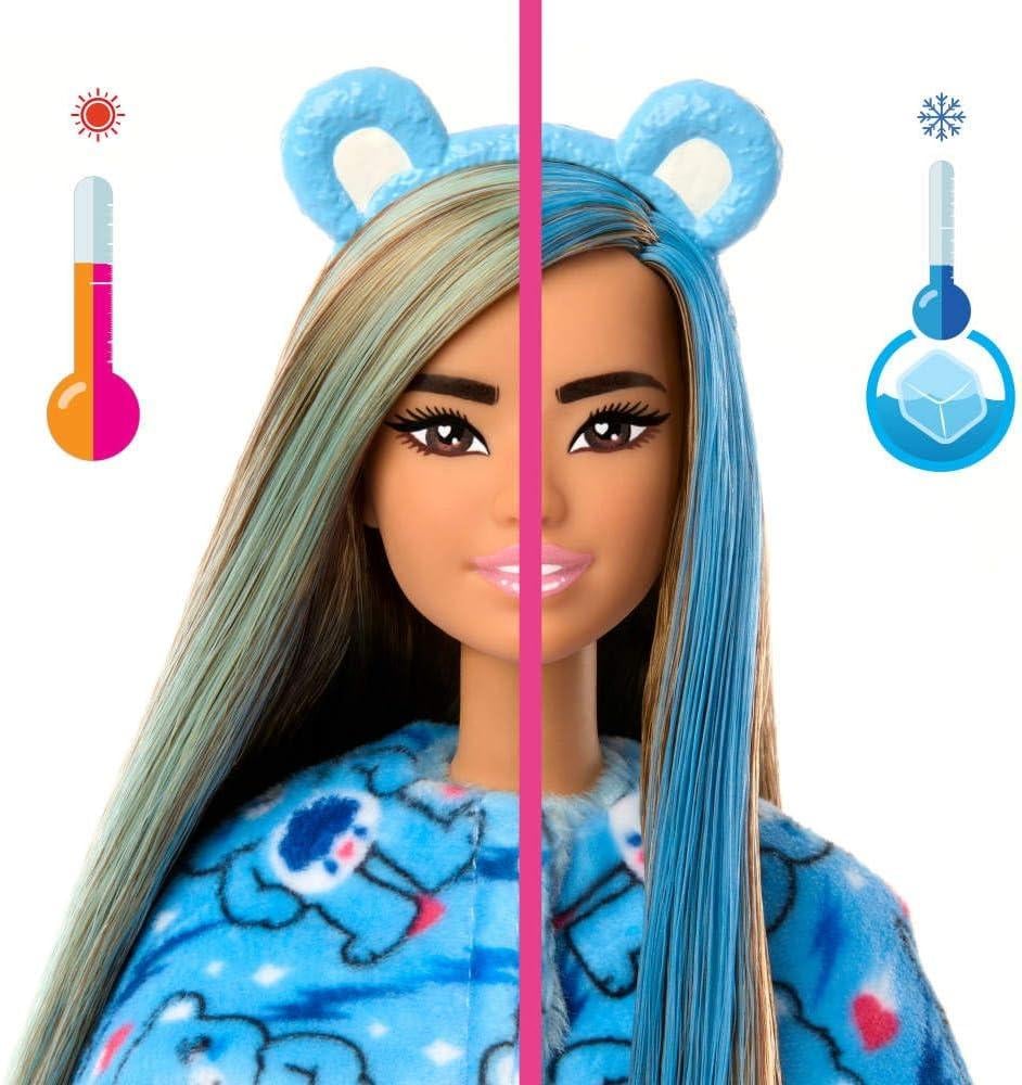 Кукла Барби Сюрприз Заботливые Мишки Barbie Cutie Reveal Grumpy Bear (JCN96) - фото 4 Кукла Барби Сюрприз Заботливые Мишки Barbie Cutie Reveal Grumpy Bear (JCN96) - фото 4