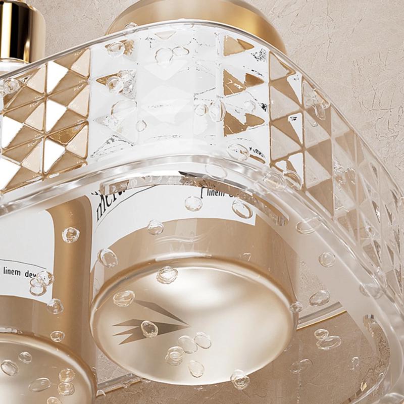 Полки для ванной комнаты пластиковые угловые 2 шт. Прозрачный (6a411ddb) - фото 3 Полки для ванной комнаты пластиковые угловые 2 шт. Прозрачный (6a411ddb) - фото 3