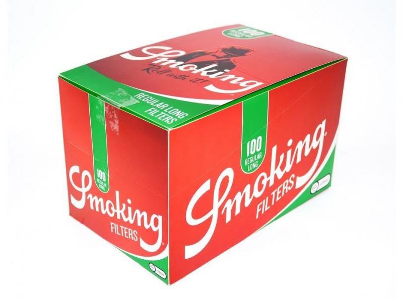 Блок фільтрів для сигарет Smoking Regular Long Green