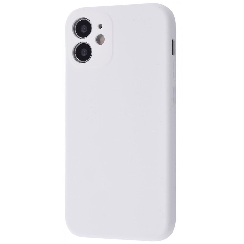 Чохол BaSEus Liquid Silica Gel Protective case для iPhone 12 Ivory White