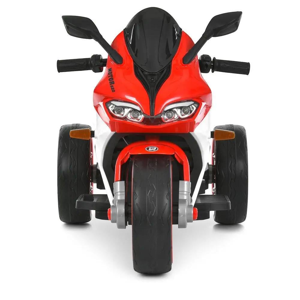 Мотоцикл детский электрический Bambi Racer M 6307EL-3 трехколесный Красный