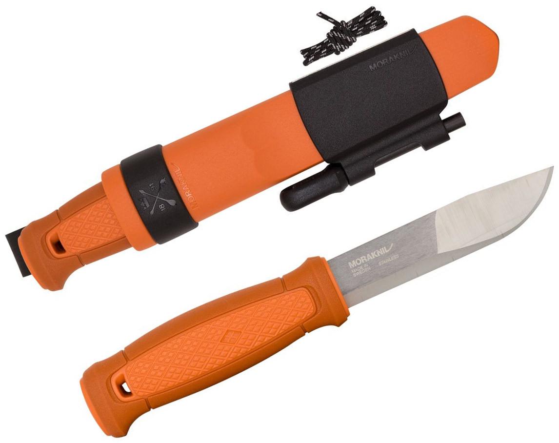 Туристический нож Morakniv Kansbol 109 мм с чехлом Orange (1797750521)