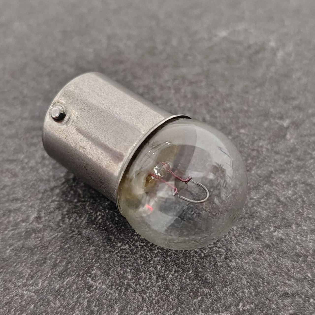 Автолампа R10W 1156 BA15s G18 12V 10W Белый (632STORE3)