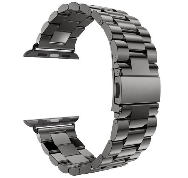 Металлический ремешок Primo Steel для часов Apple Watch 42 мм/44 мм Black (817973114)