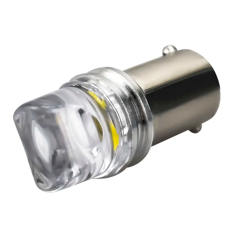 Автомобильная лампа светодиодная BA9S 3 SMD 2835 3D линза 12 В (2506430308)