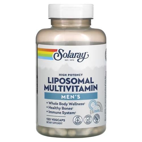 Витаминно-минеральные комплексы Solaray Men's Liposomal Multivitamin 120 растительных капс. (SOR-70065)
