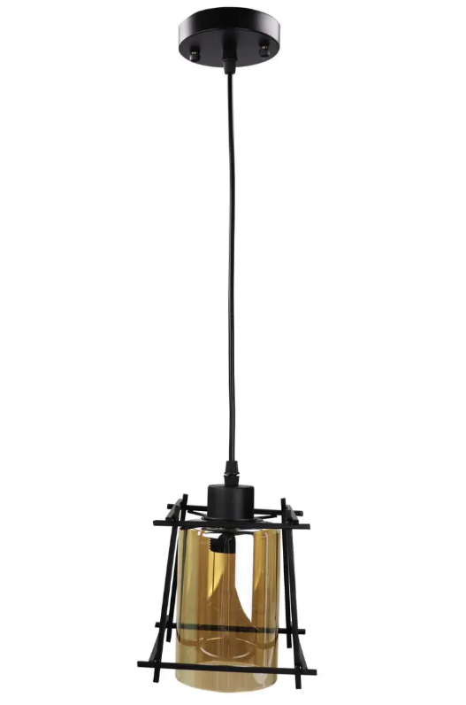 Люстра потолочная подвесная в стиле LOFT 11815/1 Черный (NA005079)