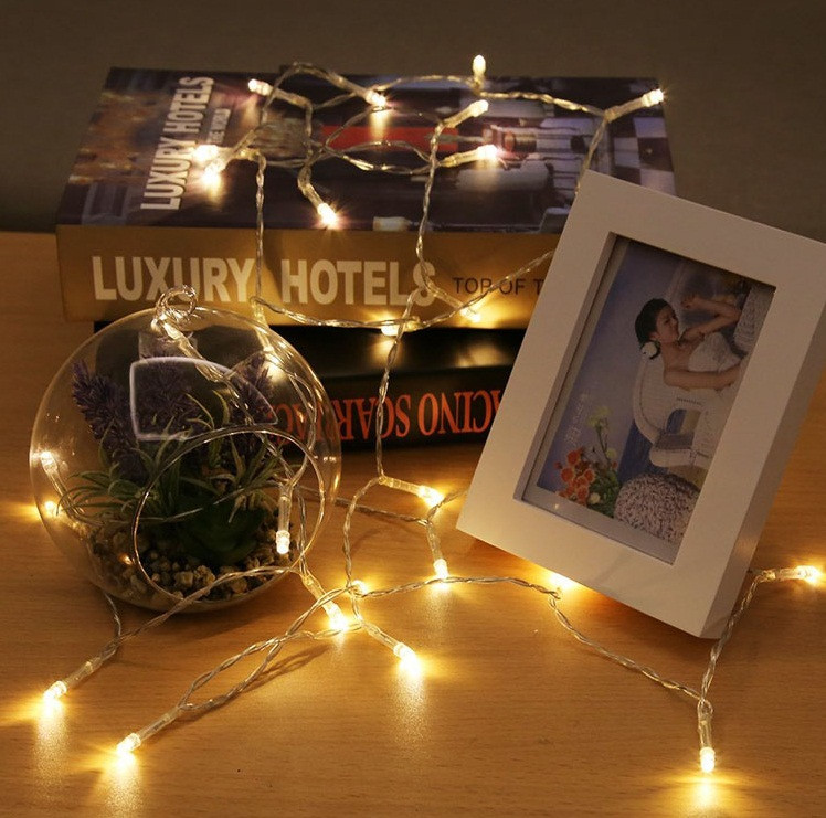 Гирлянда светодиодная ECOLEND 5 м теплый Белый (Н5БТБ)