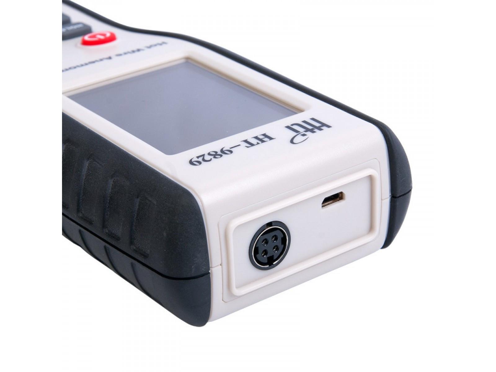 Анемометр Xintest HT-9829 с телескопическим зондом - фото 8