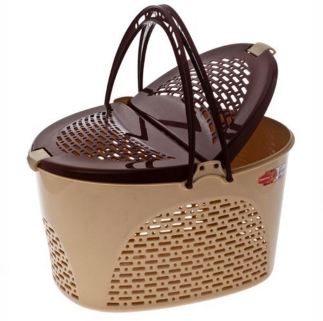 Переноска ПЕКНИК 46х36х28 Бежевый (00000003745)