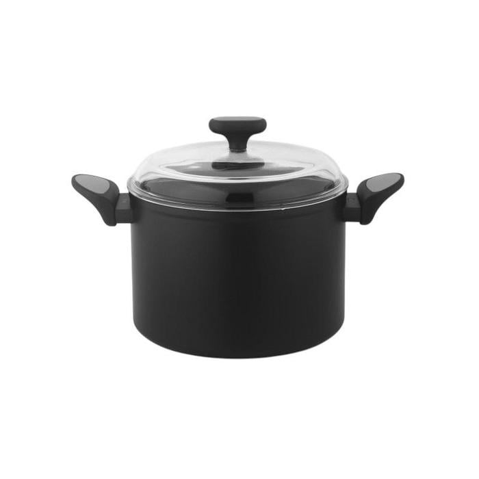 Кастрюля NOIS Salto Silver 7,4 л Черный