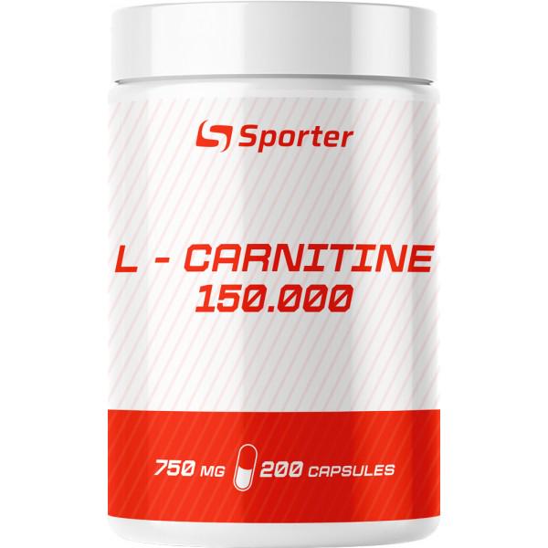 Жироспалювач Sporter L-carnitine 150.000 200 капс.