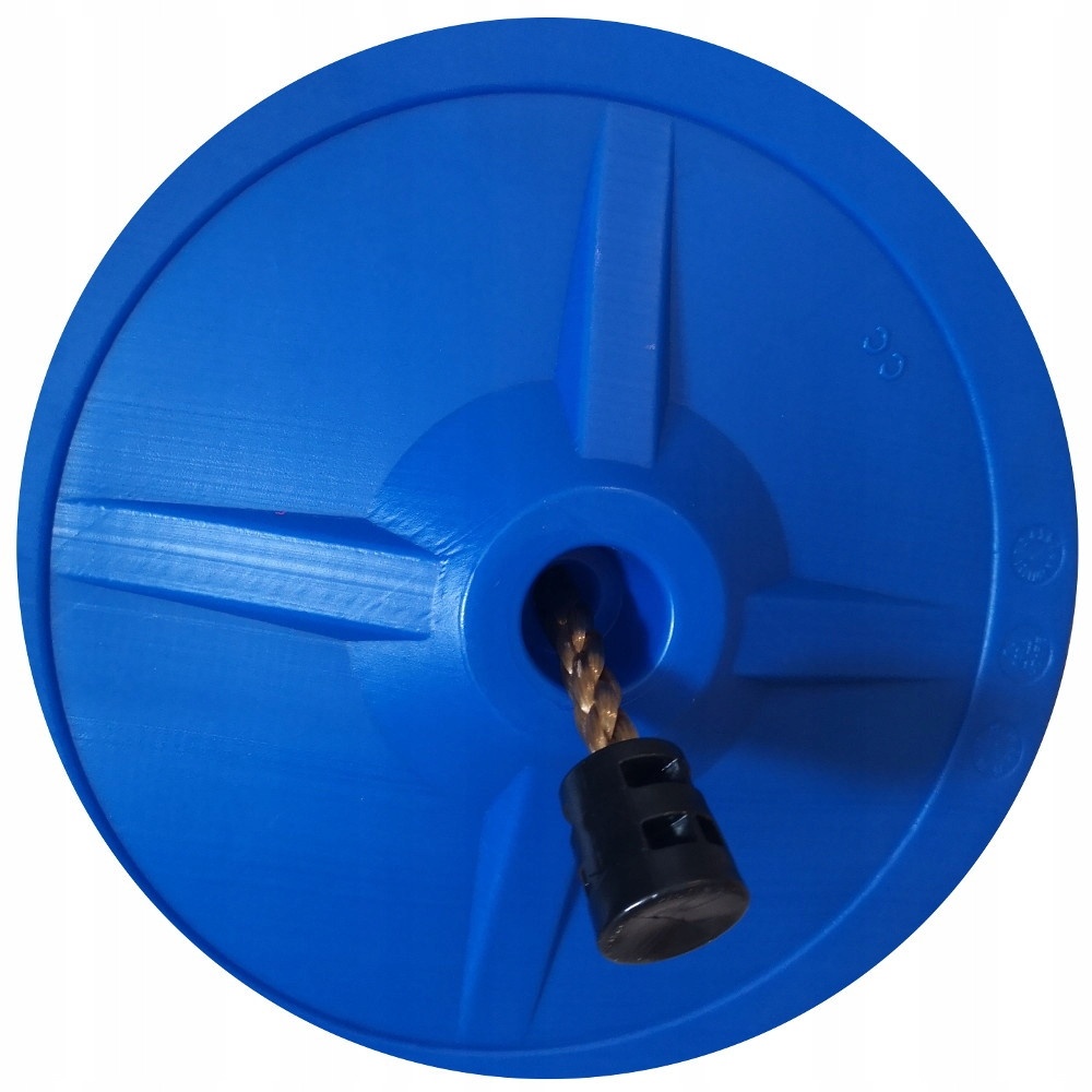 Качеля подвесная KBT тарзанка disk Синий - фото 5