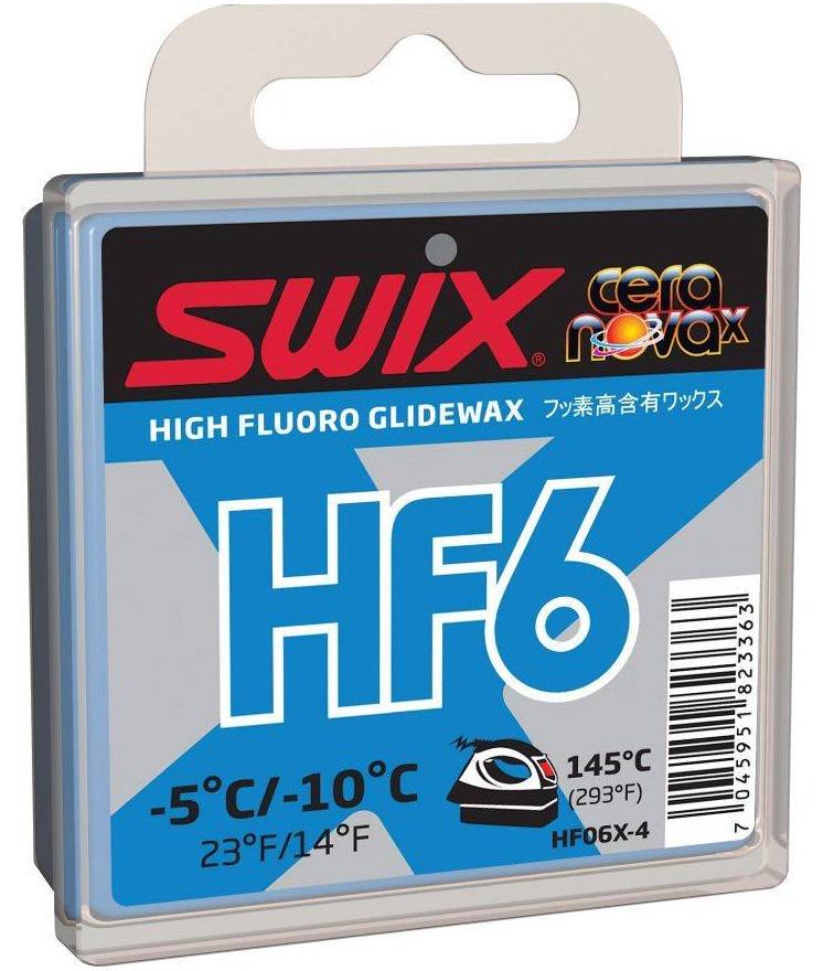 Парафин Swix HF6X Blue -5 °C/-10 °C 40g (1052-HF06X-4)