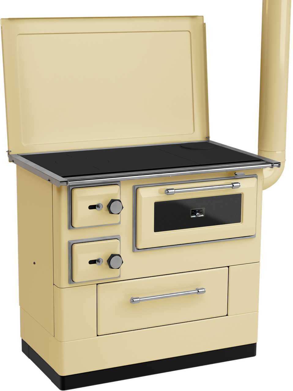 Печь-кухонная плита с духовкой на дровах MBS 10 New Line R 11 кВт Бежевый (CNT00007552)