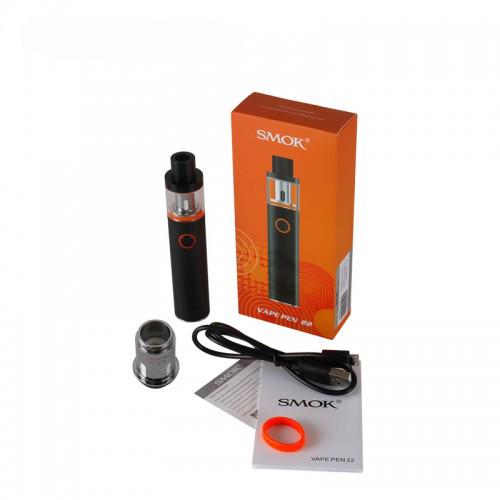 Електронна сигарета Smok Vape Pen 22 1650 mah Kit Чорний (657628394) - фото 8