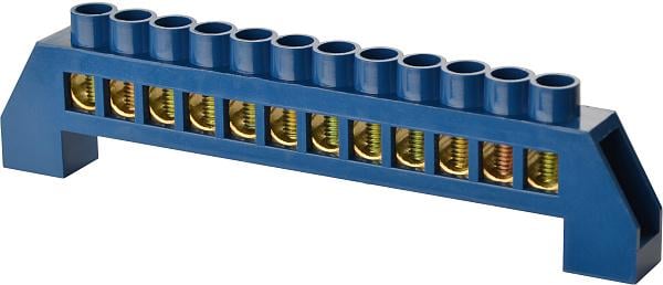 Шина нулевая АСКО BC-6В 12 отверстий 8x12 мм медь в корпусном изоляторе крепления по краям (A0150120091) Шина нулевая АСКО BC-6В 12 отверстий 8x12 мм медь в корпусном изоляторе крепления по краям (A0150120091)