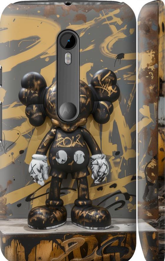 Чехол на Motorola Moto G3 Bronze kaws (6097m-318-42517)