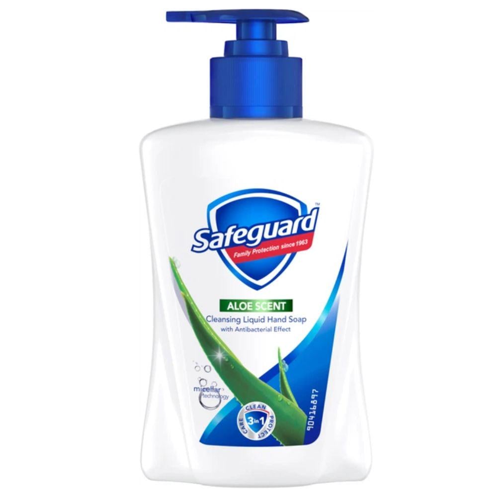Жидкое мыло Safeguard Aloe scent 225 мл