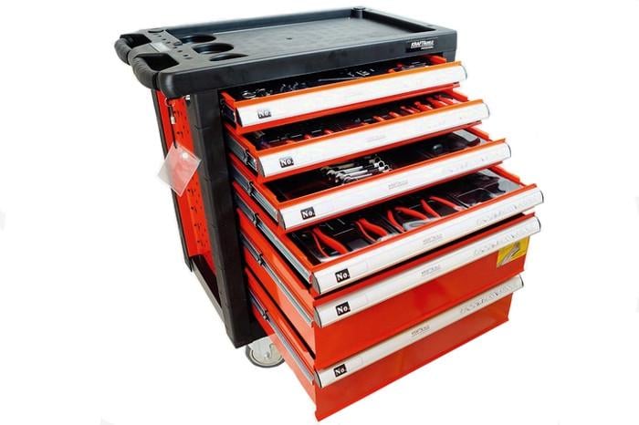 Шафа з інструментами Kraft&Dele KD361 2482146035 металева 263 шт. 6 ящиків Шафа з інструментами Kraft&Dele KD361 2482146035 металева 263 шт. 6 ящиків