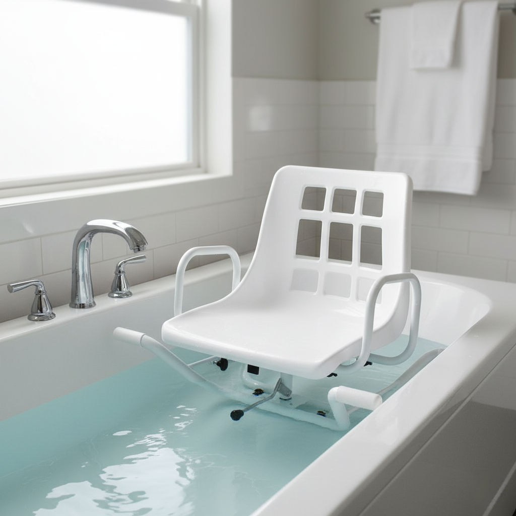 Крісло для ванної обертове 43х40 см (OSD-Q650100) - фото 2 Крісло для ванної обертове 43х40 см (OSD-Q650100) - фото 2