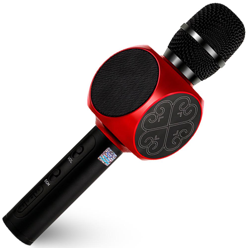 Караоке микрофон Bluetooth Magic Karaoke YS-82 Красный - фото 1