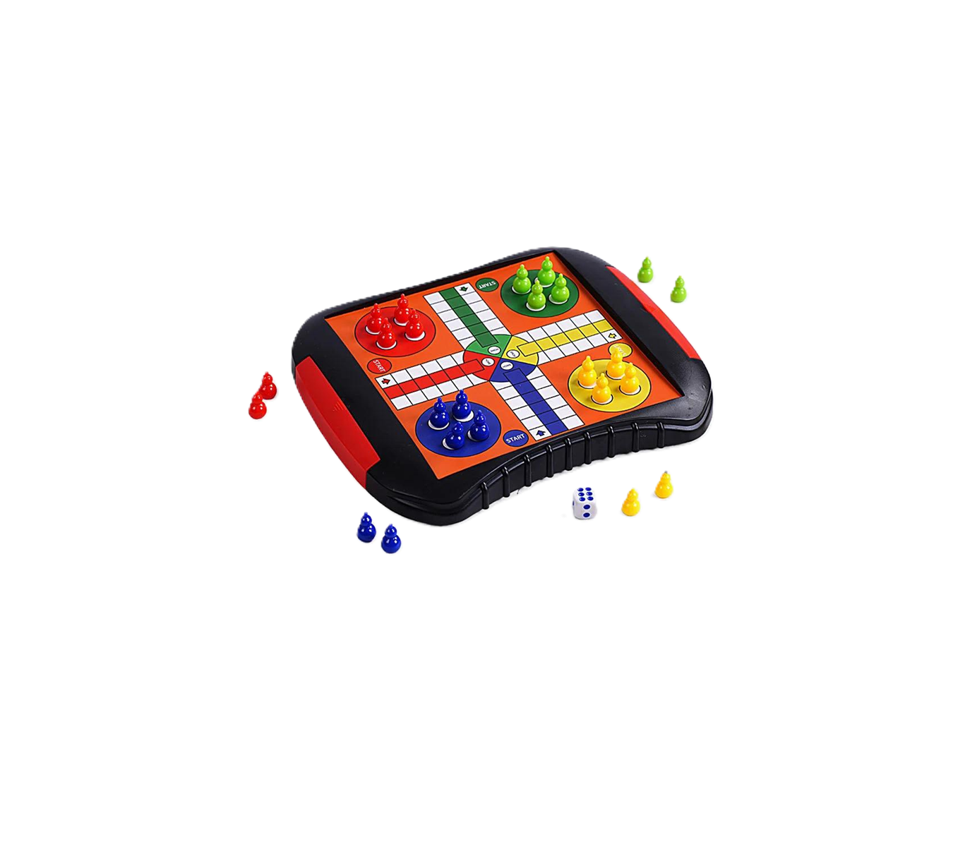 Настольная игра S 711 72/2 7в1 змейки и стремянки/нарды/гомока/лудо/шахматы/шашки/китайские шашки (153331)