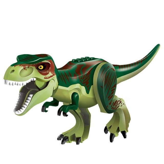 Конструктор Тиранозавр Рекс Тірекс T-REX Jurassic World 28х17 см Зелений (34141119)