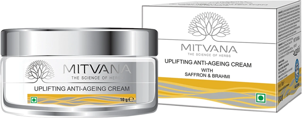 Крем для обличчя антивіковий Mitvana Uplifting Anti-Ageing Cream with Saffron&Brahmi з шафраном і брахмі (2072052125)