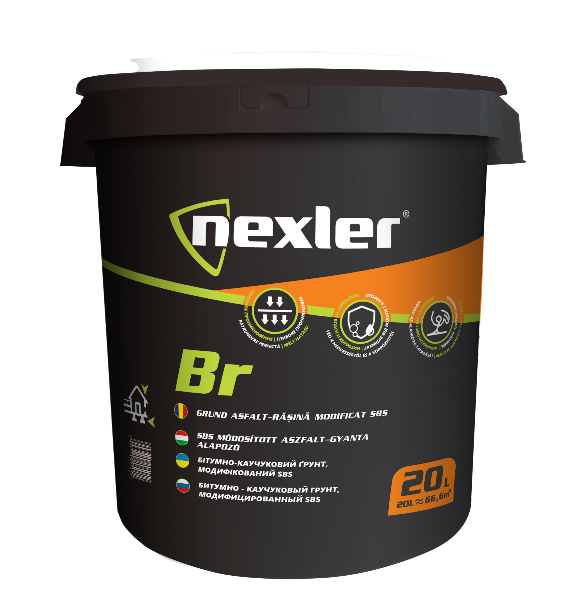 Праймер битумный NEXLER BR на растворителе 20 л (19218150)