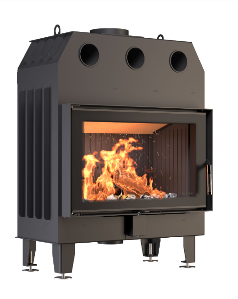 Каминная топка Bokar 9050 19,1 kW ceramatex Black