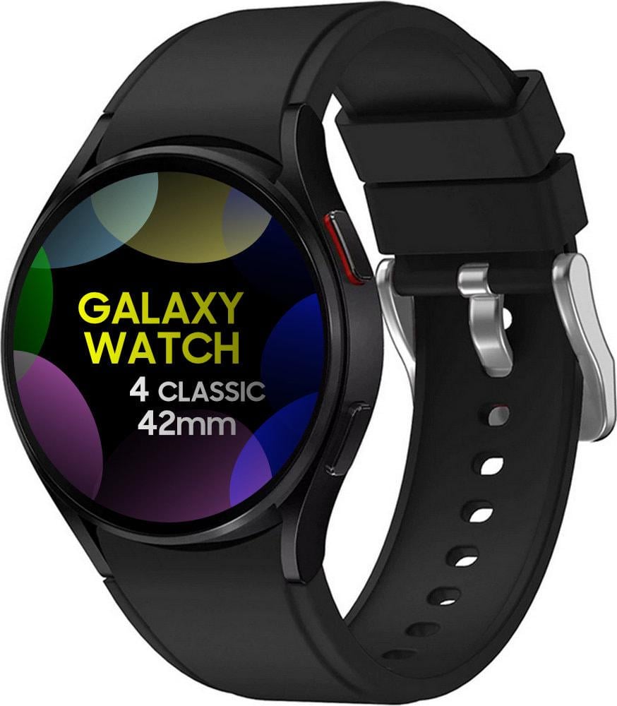 Ремешок Jsota для Galaxy Watch 4 Classic 42 мм Black (30834-2B)