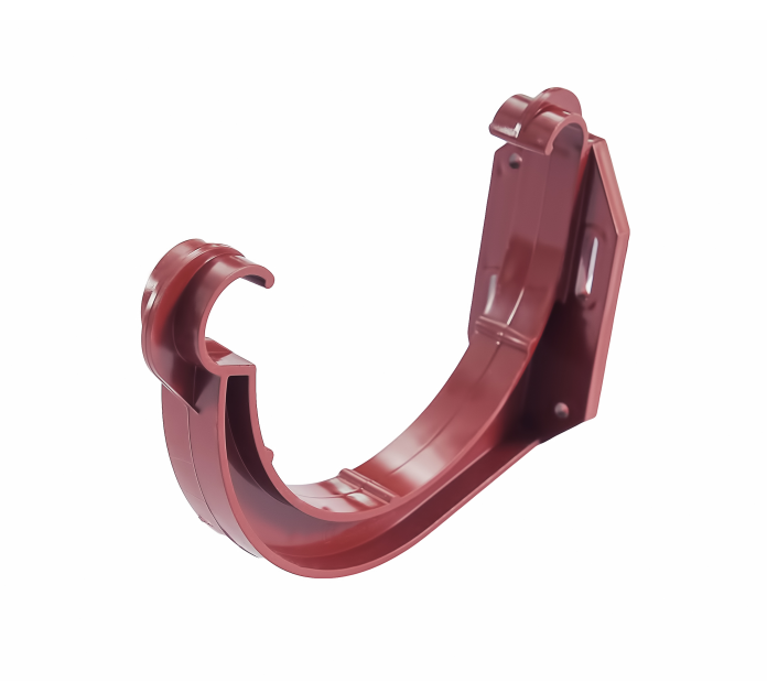 Кронштейн ПВХ для ринви Profil 130 Червоний (26358348)