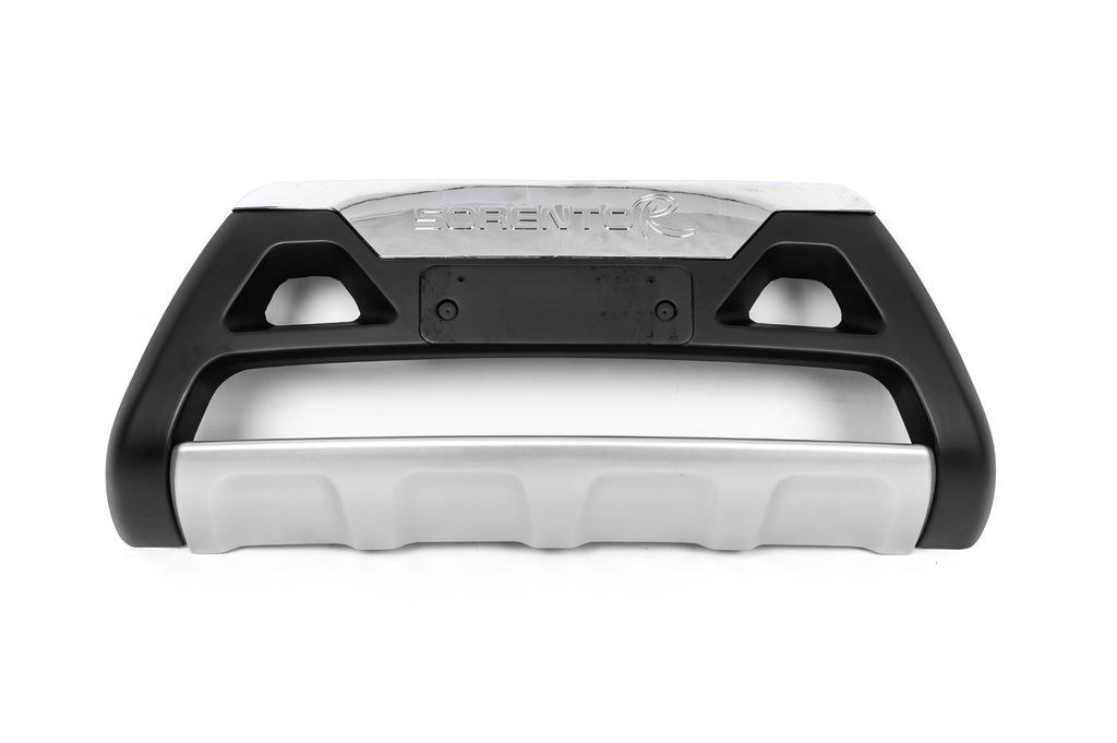 Накладка на передний бампер Libao для Kia Sorento XM 2009-2014 гг. abs-пластик