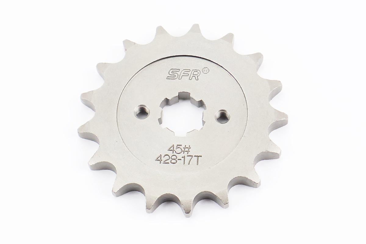 Зірка передня до мотоцикла BAJAJ BOXER BM BMX 150cc 428H-17T