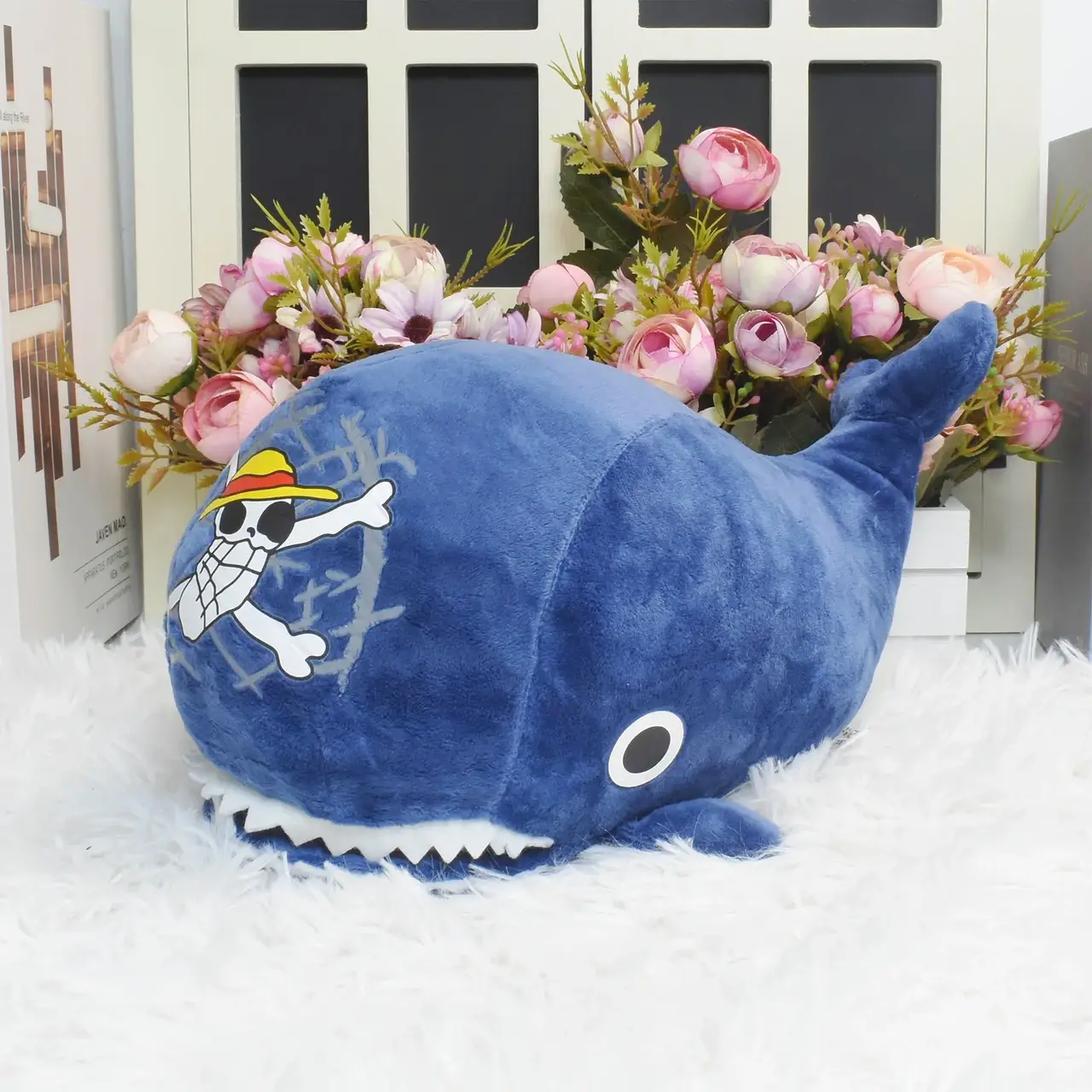 Мягкая игрушка Ван Пис Кит Лабун из аниме One Piece 350 г 30 см (MK001075) - фото 2