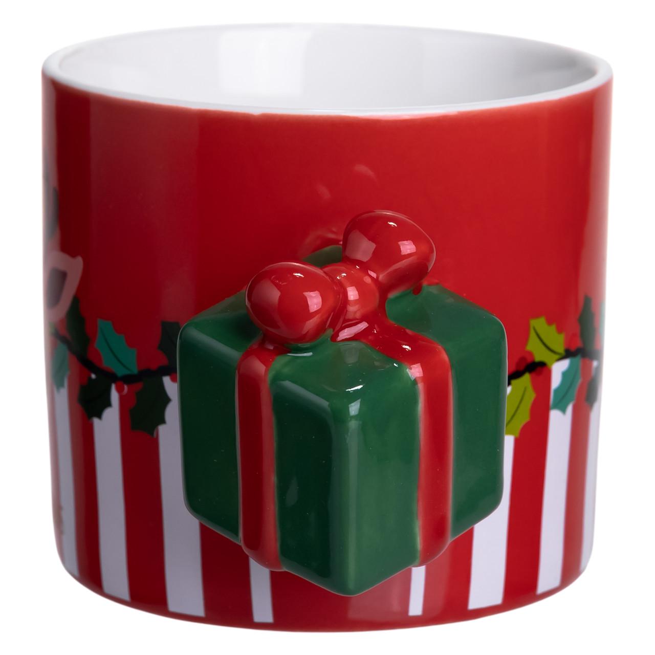 Чашка порцелянова Merry Christmas 400 мл Червоний (FM-CS-49R) - фото 2 Чашка порцелянова Merry Christmas 400 мл Червоний (FM-CS-49R) - фото 2