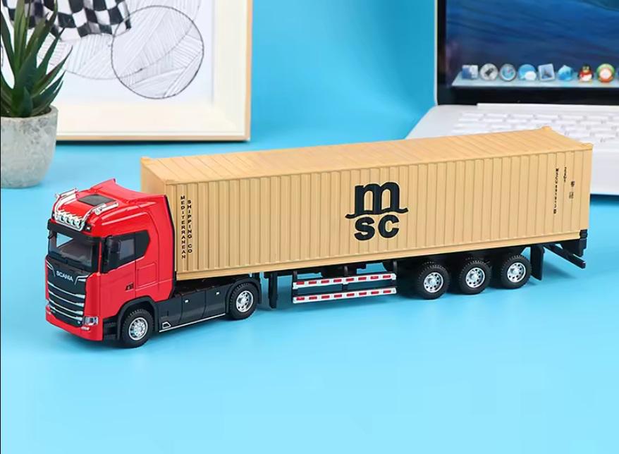 Машинка металлическая контейнеровоз SCANIA (29747375) - фото 16 Машинка металлическая контейнеровоз SCANIA (29747375) - фото 16