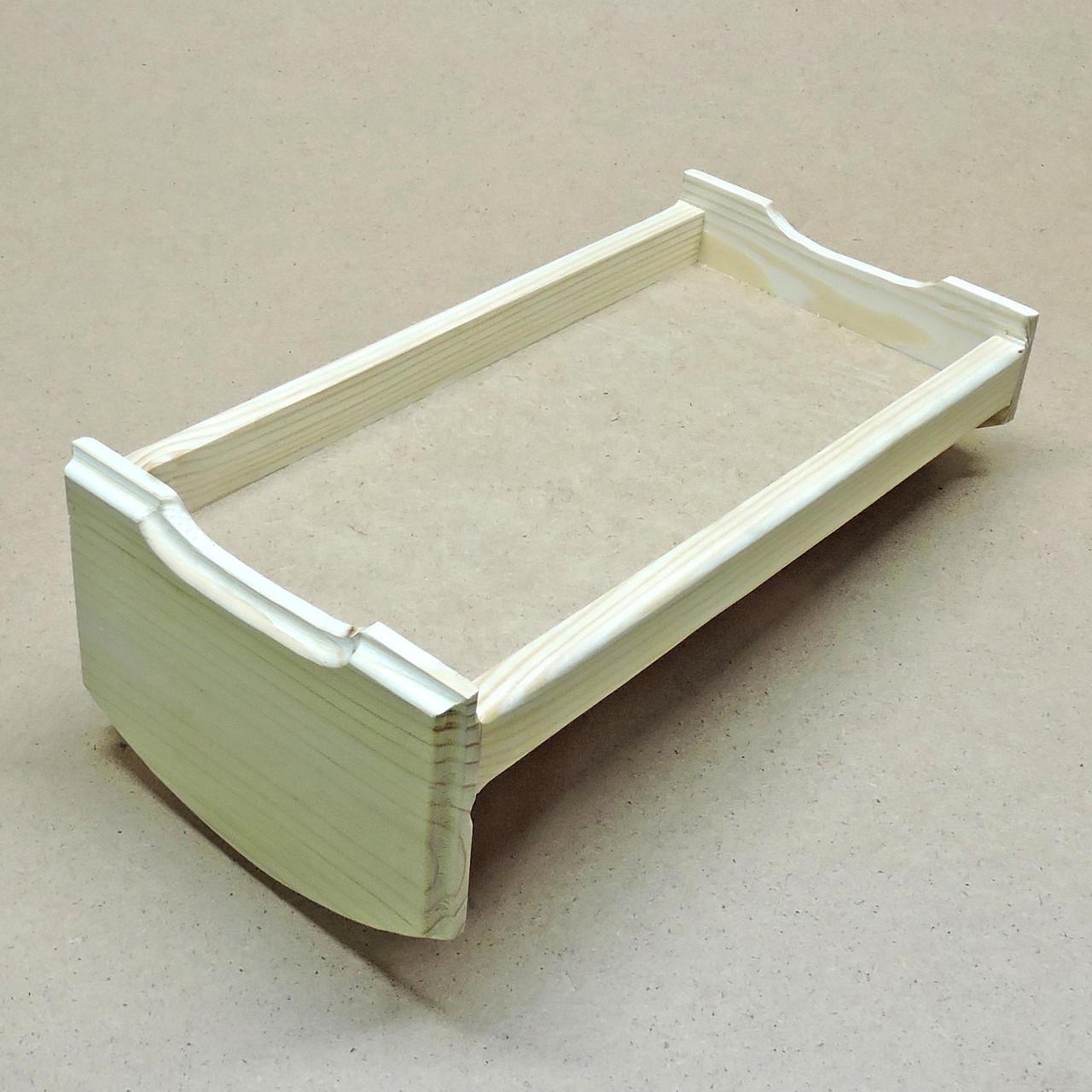 Кровать для кукол из дерева Аврора Бланже (КРТ-000601) - фото 6 Кровать для кукол из дерева Аврора Бланже (КРТ-000601) - фото 6