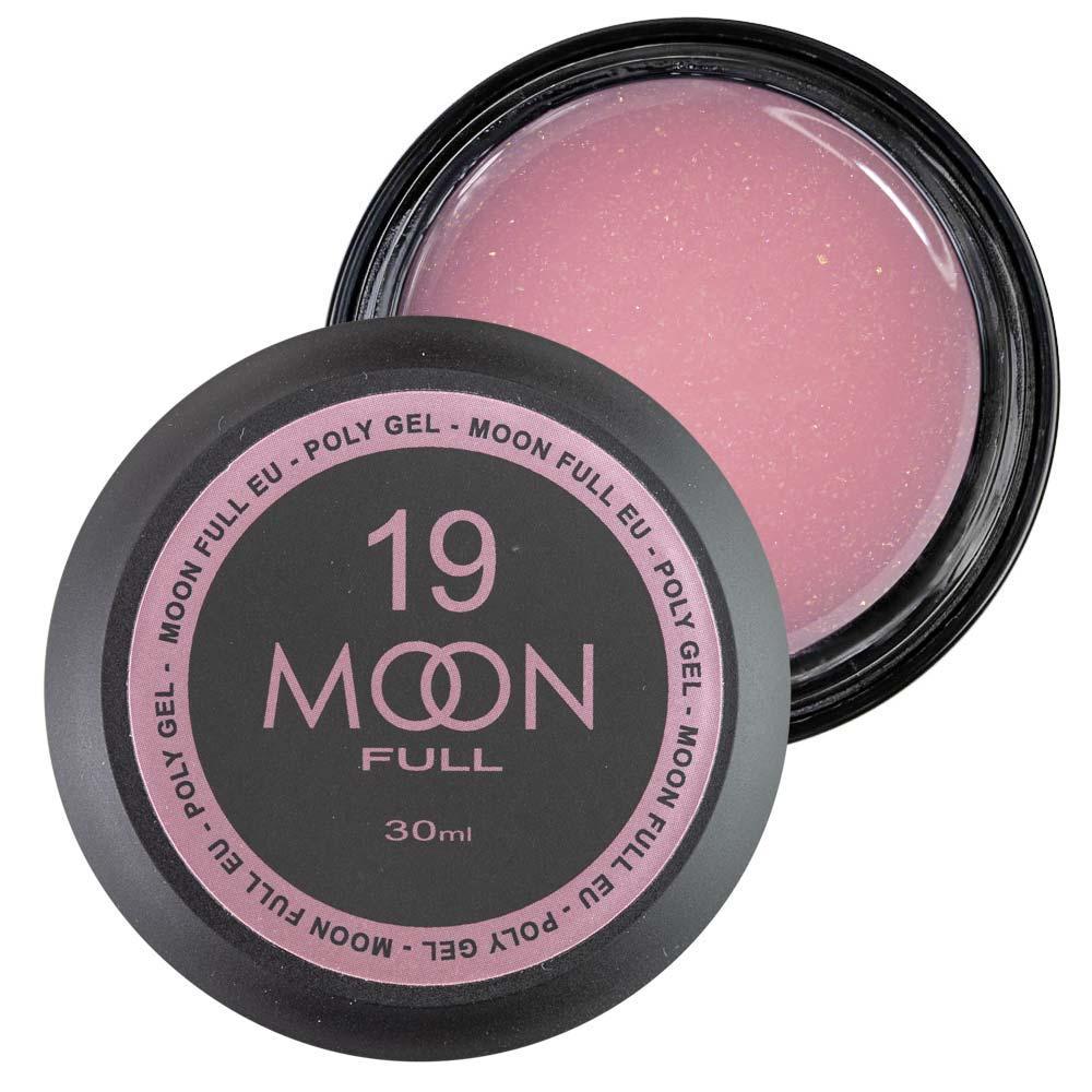 Полигель для наращивания Moon Full Poly Gel №19 30 мл
