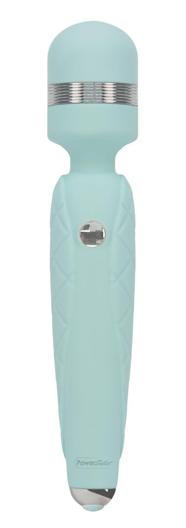Вибромассажер Pillow Talk Cheeky Teal с кристаллом Swarovski/плавное повышение мощности (SO2728)