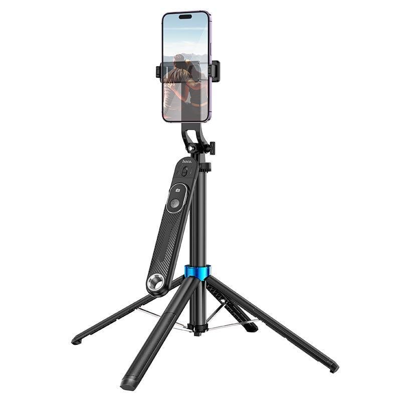 Селфі-монопод Hoco K22 Handy aluminum alloy anti-shake live broadcast holder Black (24888)