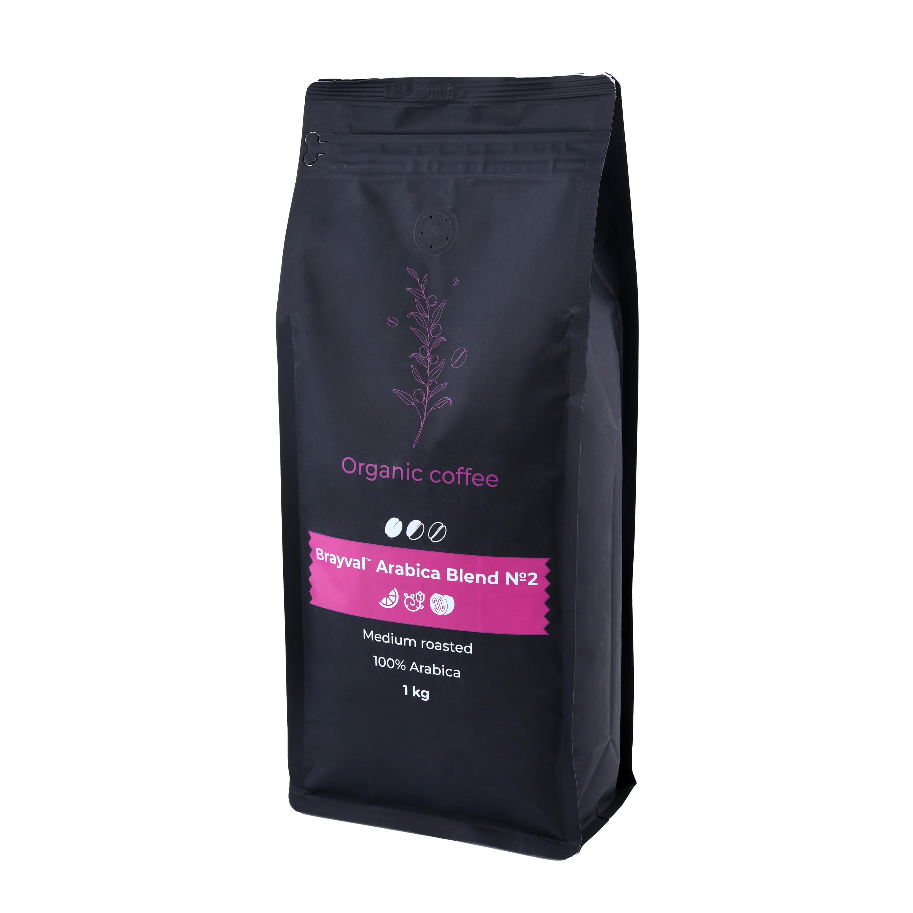 Кофе в зернах Brayval-coffee 100% Arabica blend №2 1 кг (1015613) Кофе в зернах Brayval-coffee 100% Arabica blend №2 1 кг (1015613)