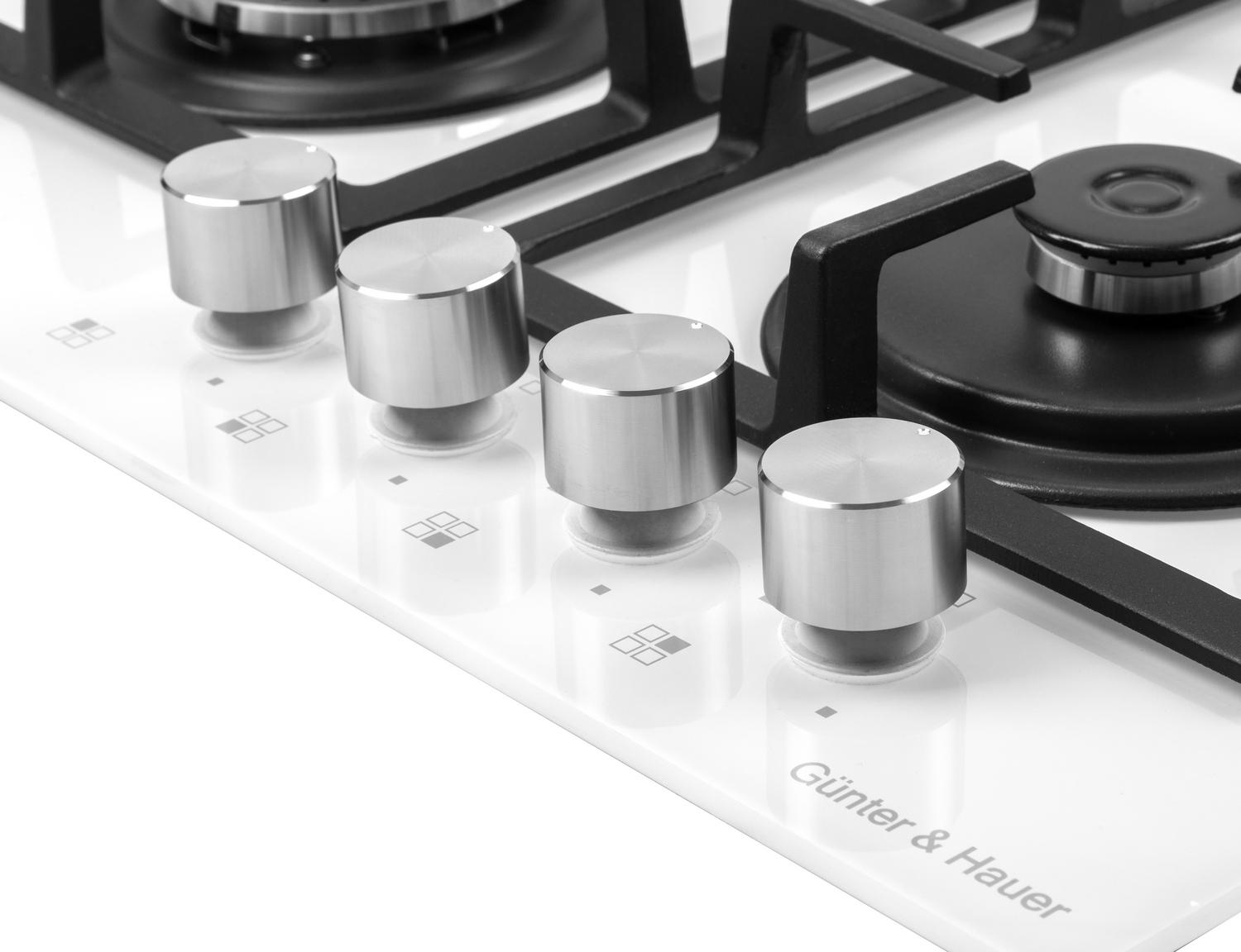 Варочная поверхность газовая Gunter&Hauer GL 64 TW - фото 4 Варочная поверхность газовая Gunter&Hauer GL 64 TW - фото 4