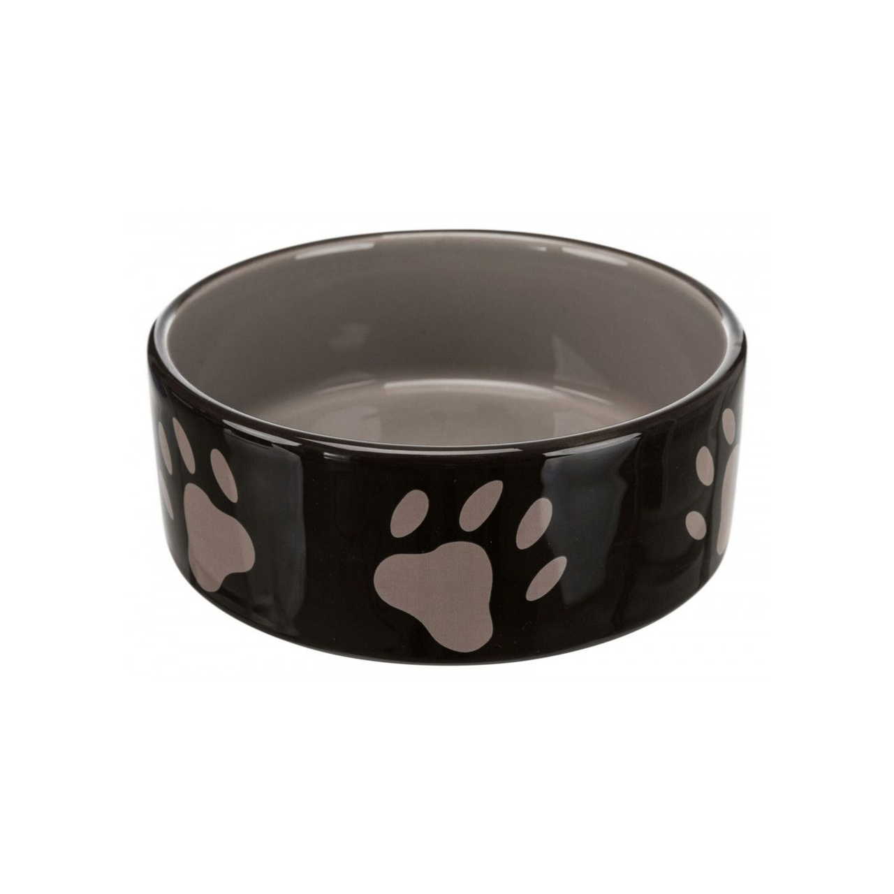 Миска Trixie для кошек с лапками керамическая 20 см 1,4 л Коричневый (4047974245330)