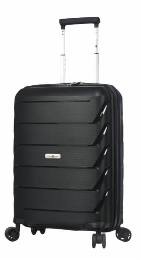Чемодан Snowball 92803 полипропилен S 54,5х38х21 см 36 л Черный