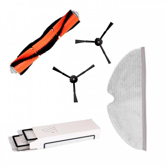 Набір чистячих елементів для робота-пилососа Xiaomi RoboRock S6/S6 MaxV/S6 Pure/S50/S55/S5 Max/E5/E4/Sweep One Vacuum Cleaner (FTRIN1-17B) Набір чистячих елементів для робота-пилососа Xiaomi RoboRock S6/S6 MaxV/S6 Pure/S50/S55/S5 Max/E5/E4/Sweep One Vacuum Cleaner (FTRIN1-17B)