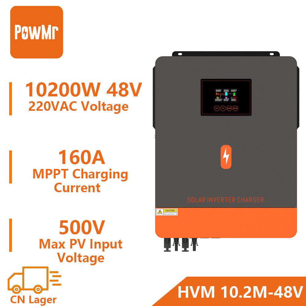 Инвентор солнечный гибридный PowerMr 10200W 48V 2 MPPT 120A - фото 6