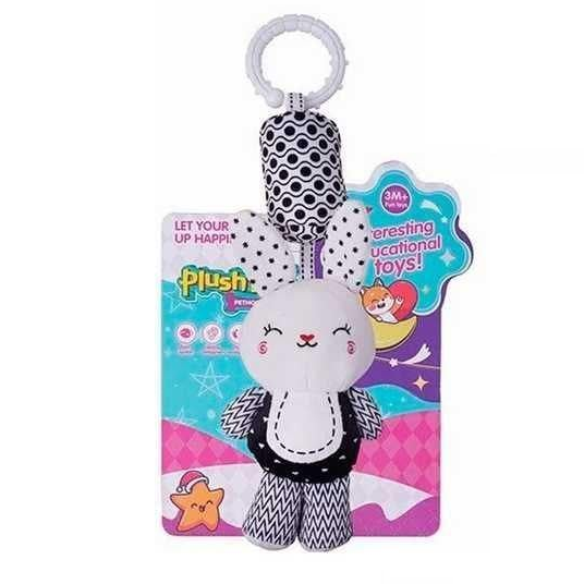 Погремушка-подвеска мягкая для малышей 828 B 122 123 124 (33968662)