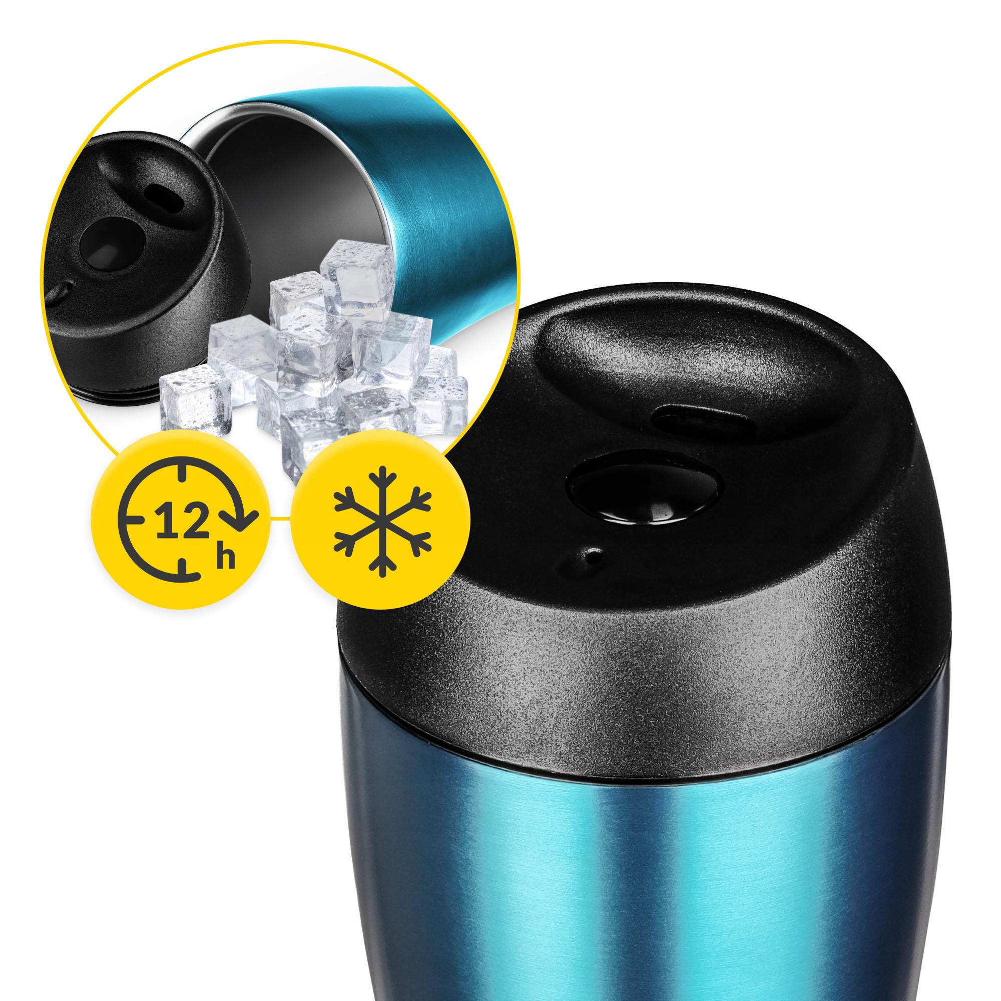 Термокружка Mountain Goat Travel 0,38 л Blue (P-5905973406932) - фото 6